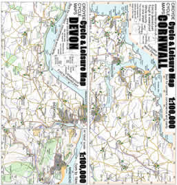 Devon & Cornwall Map covers