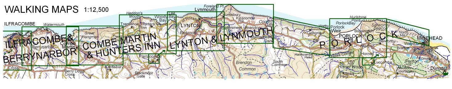 Croydecycle walking maps 1:12500