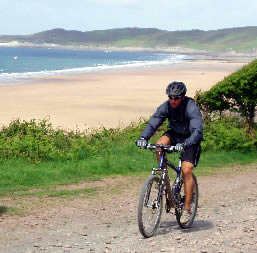 Woolacombe Cyclist