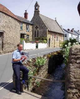 Mike Harrison reading Letters from Croyde 1885