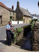 Mike Harrison and Rose Cottage, Croyde