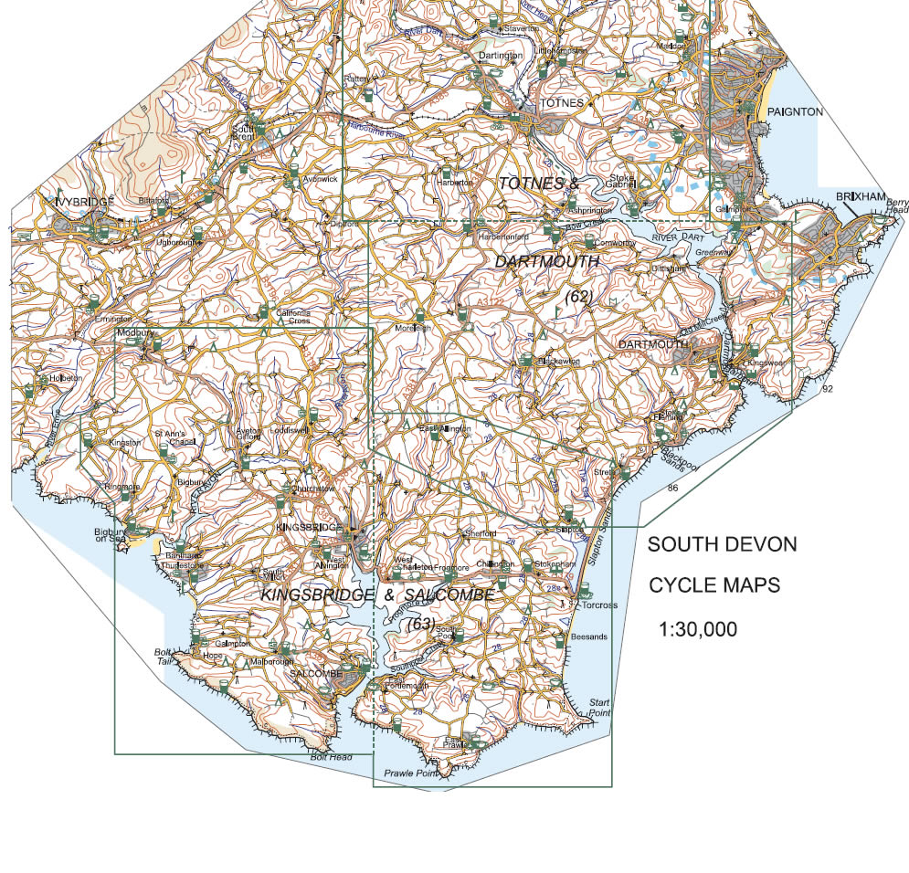 Croydecycle cycle maps 1:30,000