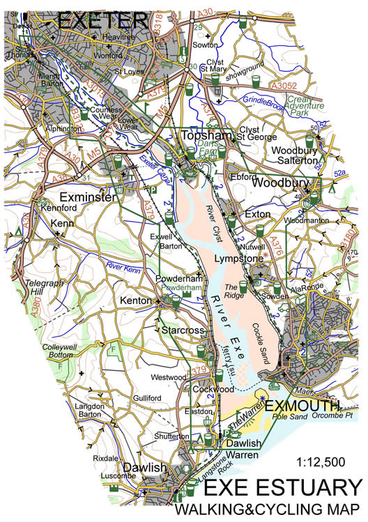 Croydecycle walking maps 1:12500